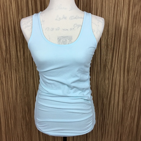Athleta Tops - Athleta Workout Top Tank Ethereal Blue Size S